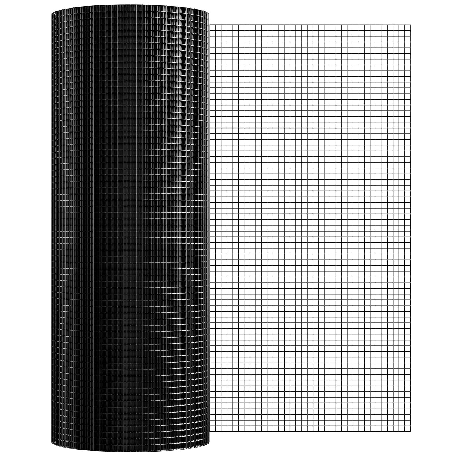 Hardware Cloth, 36'' X 100' Galvanized Wire Mesh Roll, 19 Gauge Chicken Wire Fence Roll, Vinyl Coating Metal Wire Mesh For Chicken Coop Barrier, Rabbit Snake Fences, Poultry Enclosures_maomaolike.com